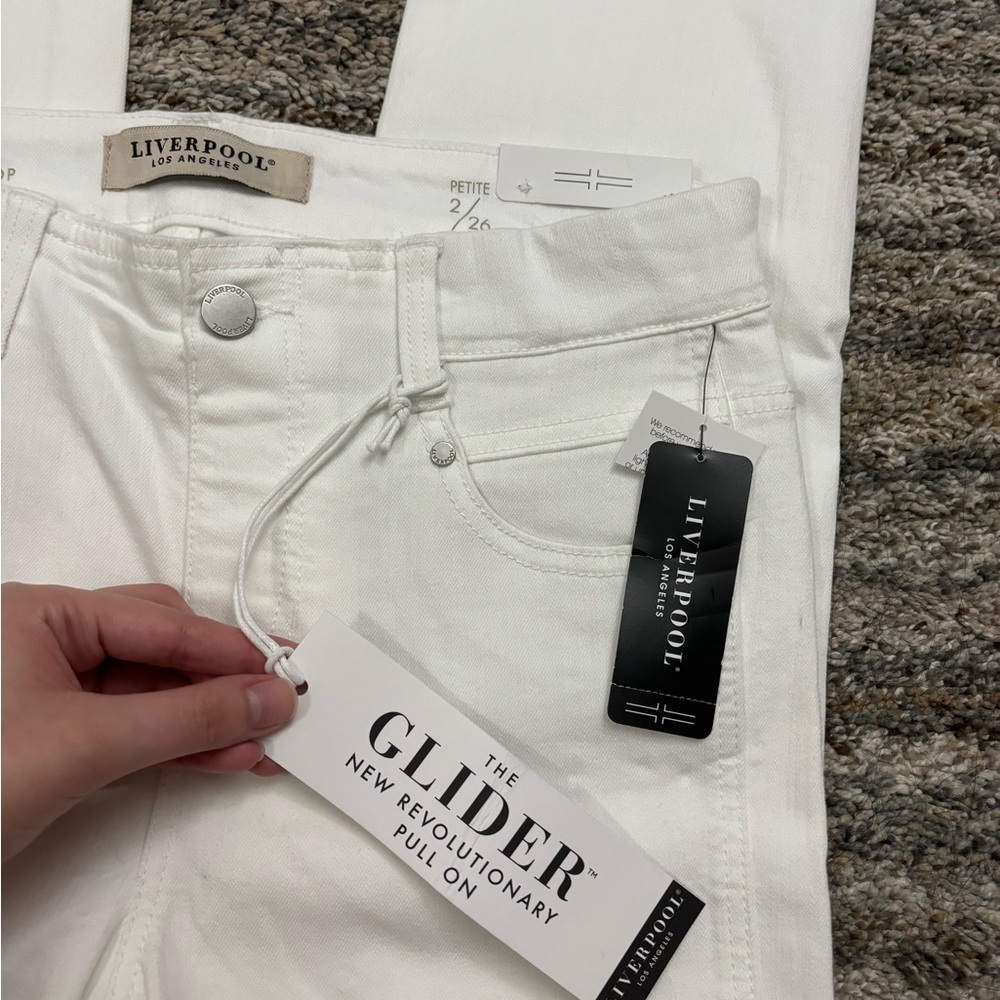 Liverpool Glider Cropped Pull-On Jeans Sz 2/26P NWT | Liverpool Pull-On Cropped- - Picture 6 of 15